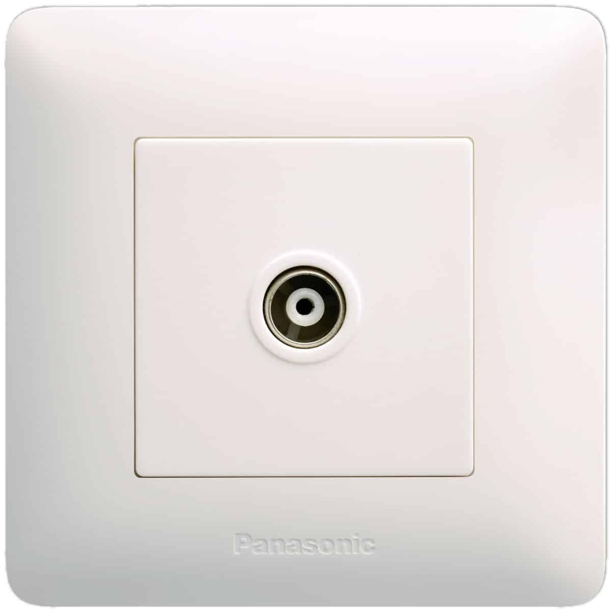 Panasonic 1G  TV SOCKET, DIN TYPE