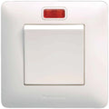Panasonic 1G DP Switch with Indicator, 20A 250V AC