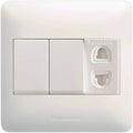 Panasonic 2-Switch 16A + 1-Socket 16A 250V AC