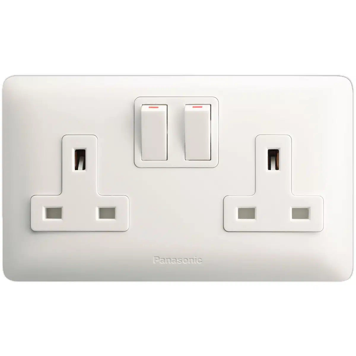 Panasonic 2G DP Switched, BS Socket, 13A 250V