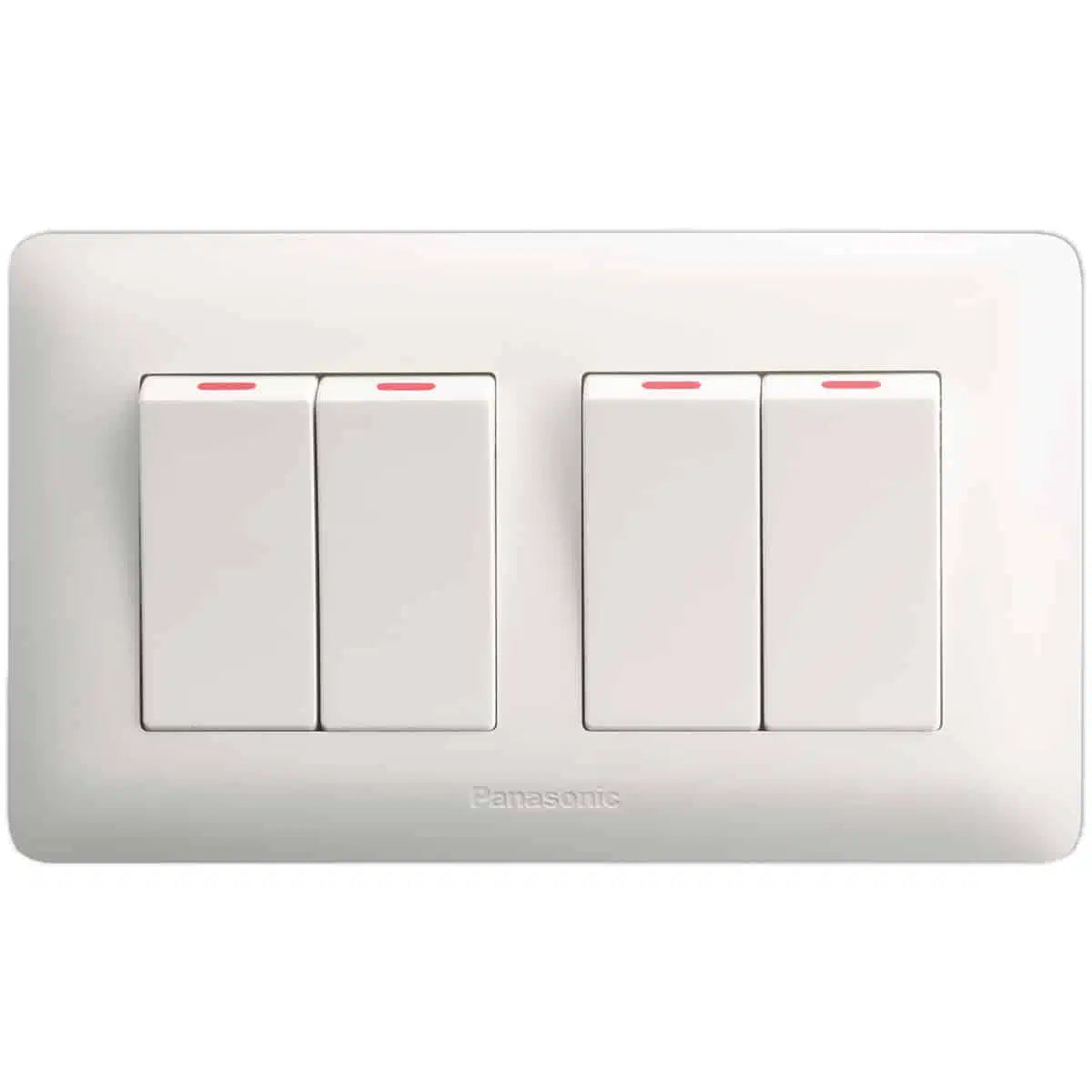 Panasonic 4G 1-Way SP Switch (3×6), 10AX 250V AC Color: White