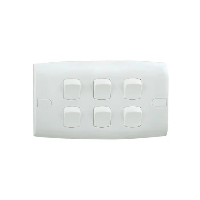 TJ 6 Gang Switch - ST Series