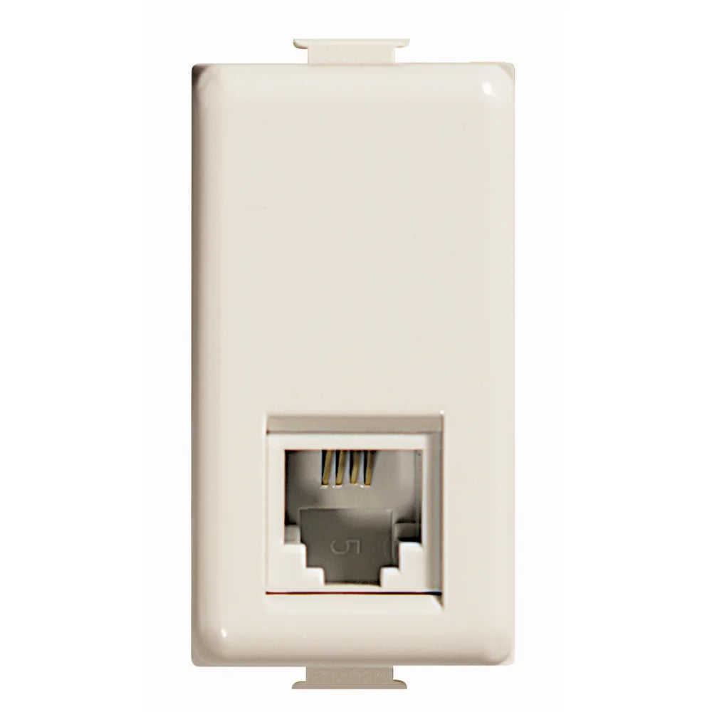 BTicino Matix  RJ11 telephone connector BT-A5958/11N