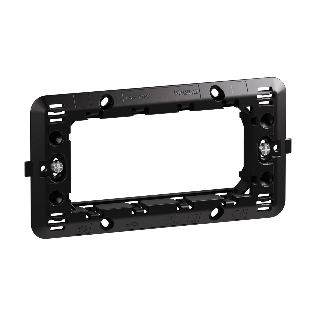BTicino Support 4 modules - for box item 504E BT-504SA