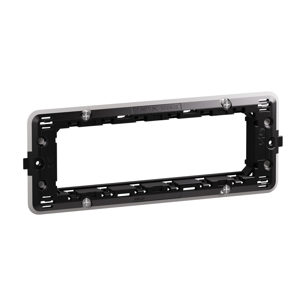 BTicino Support 6 modules - for box item 506L BT-506LSA