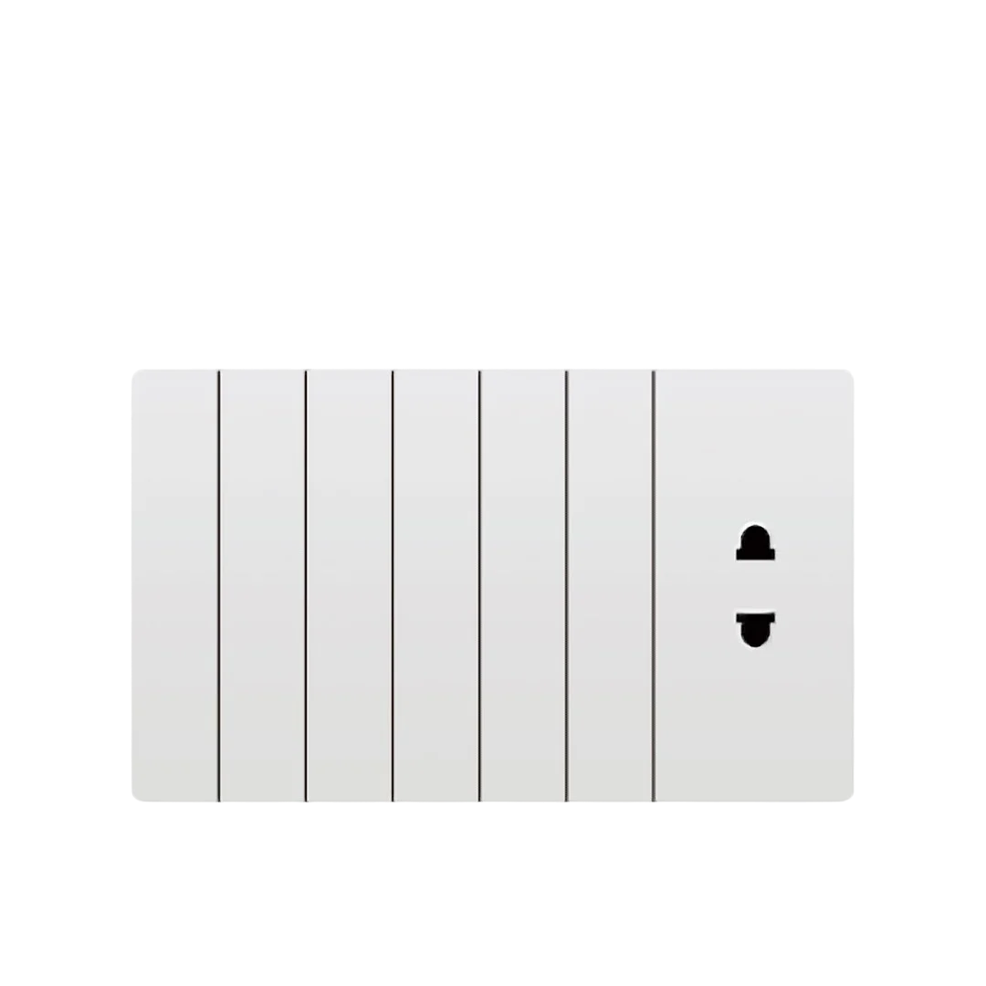 Matrix A3 6 Gang + 1 Socket