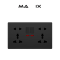 Matrix A5 13A 2 Gang MF Socket