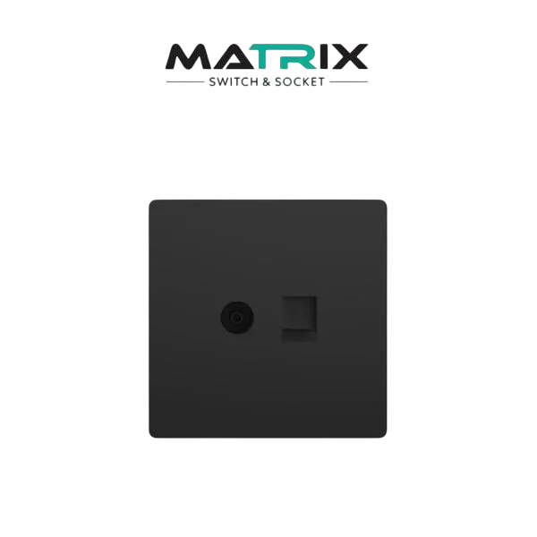 Matrix A5 TV + TEL Socket