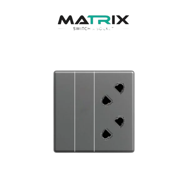Matrix A7 2 Gang + 2 Socket