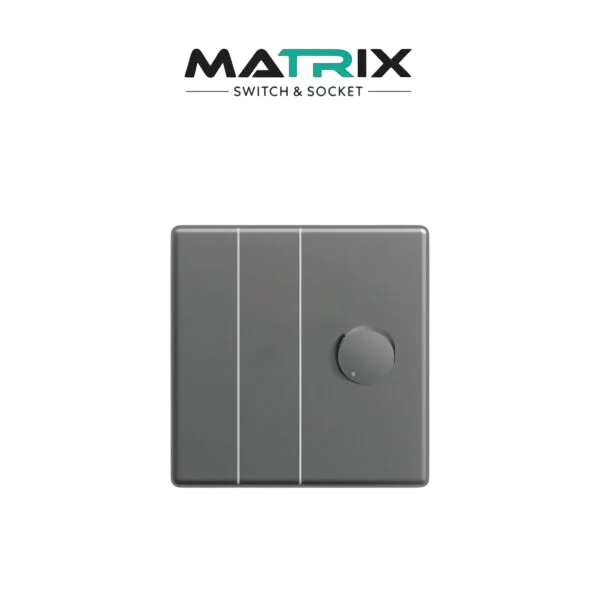 Matrix A7 2 Gang + Fan Speed