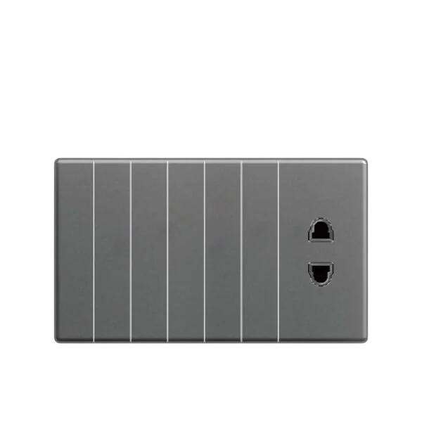 Matrix A7 6 Gang + 1 Socket