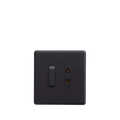 Matrix Active Black 1-Switch 1-Socket