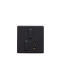 Matrix Active Black 2-Switch 1-Socket
