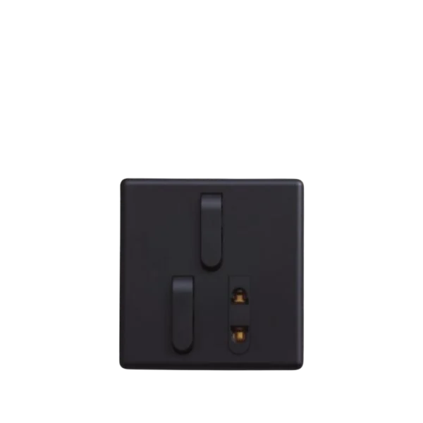 Matrix Active Black 2-Switch 1-Socket