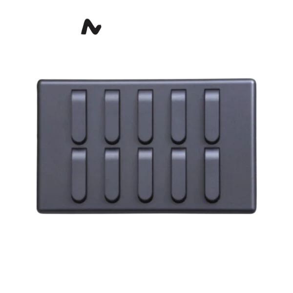 Matrix Active Grey 10 Gang