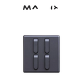 Matrix Active Grey 4 Gang