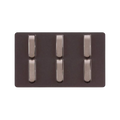 Matrix Active Purple 6 Switch 2 Socket