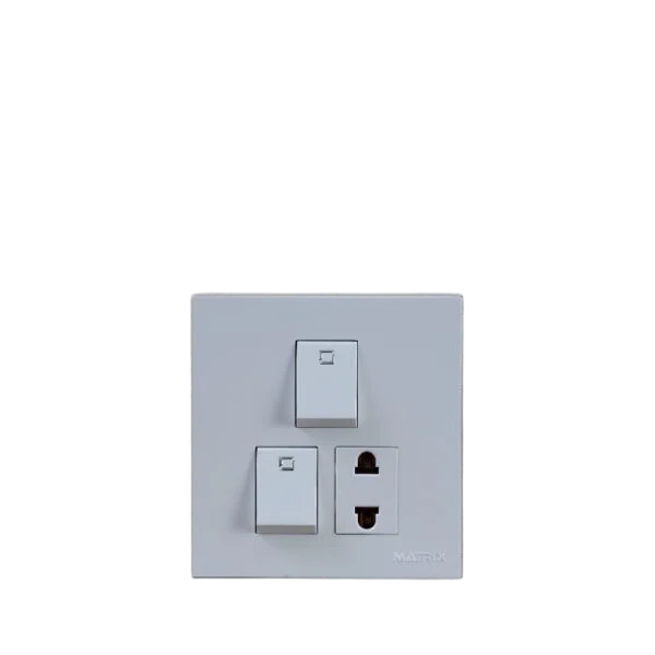 Matrix Prime S 2 Switch 1 Socket