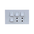 Matrix Prime S 4 Switch 2 Socket