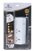 Gotech surge protector with USB port in packaging