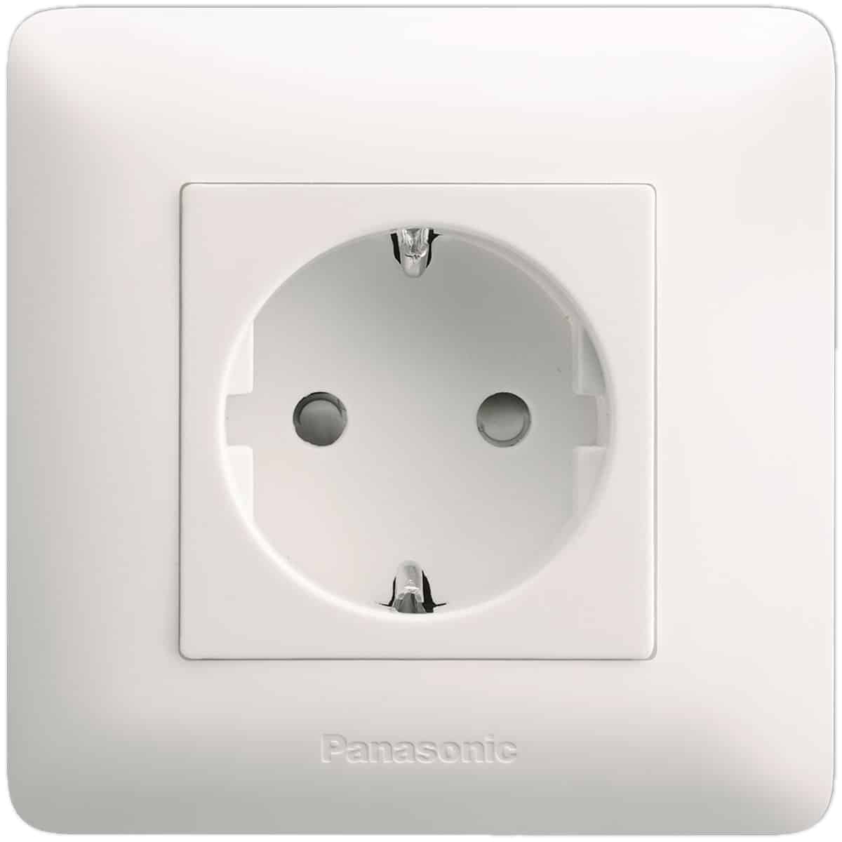 Panasonic 1G German Socket, 16A 250V AC