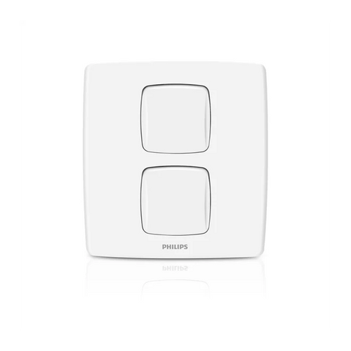 double-gang-1-way-switch-philips_1  philips  supplied by Chinoy ELectric
