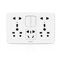 double-socket-with-2-pole-socket-2-switches  supplied by Chinoy Electric