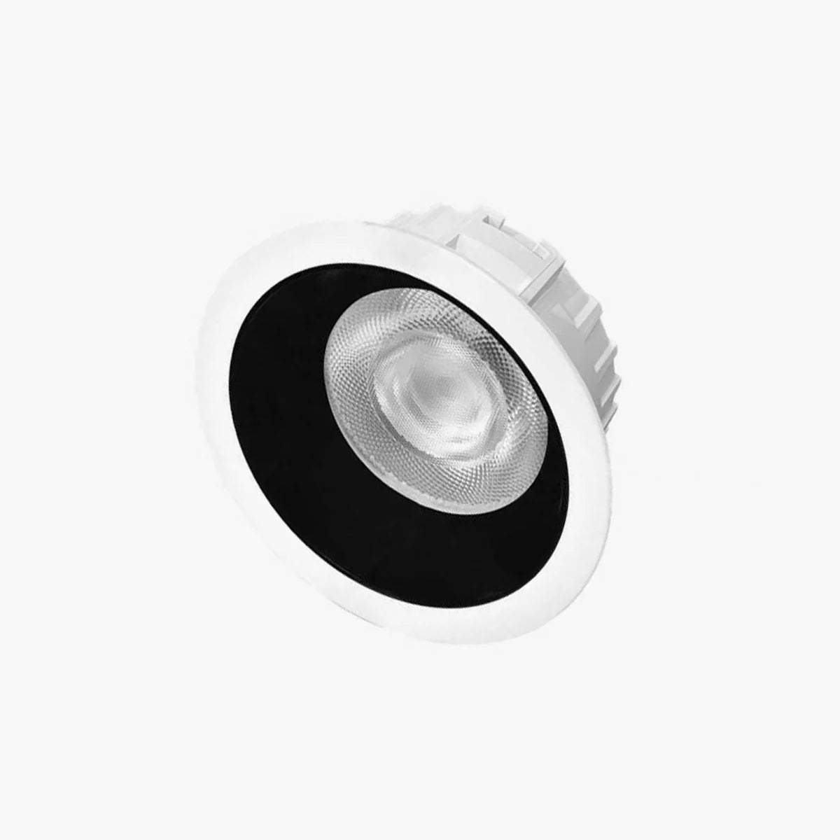 Metal screw on a white background